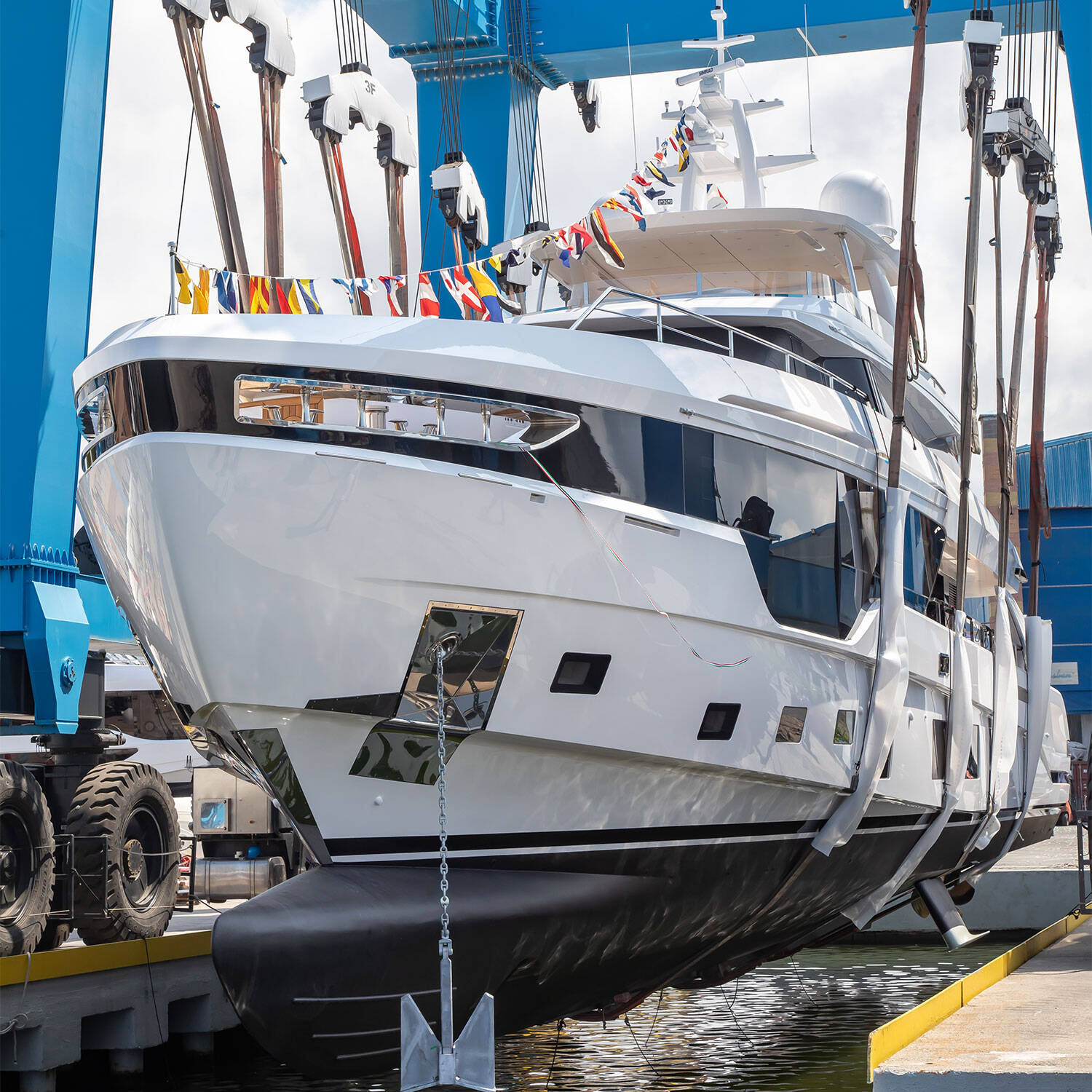 The 26th hull of Grande Trideck series hits the water 