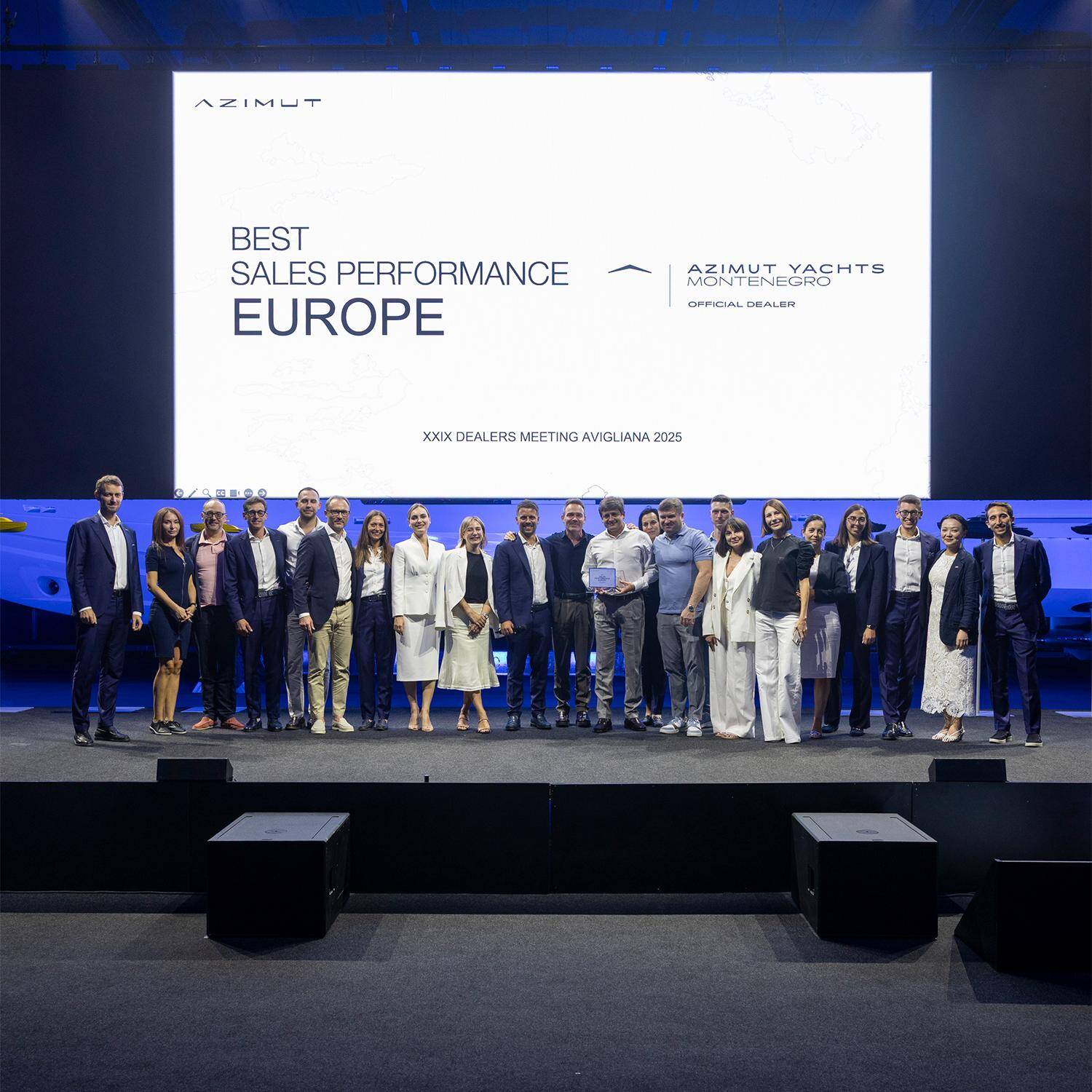 Aberton stands as Europe’s leading Azimut Yachts dealer, recognized for outstanding sales performance