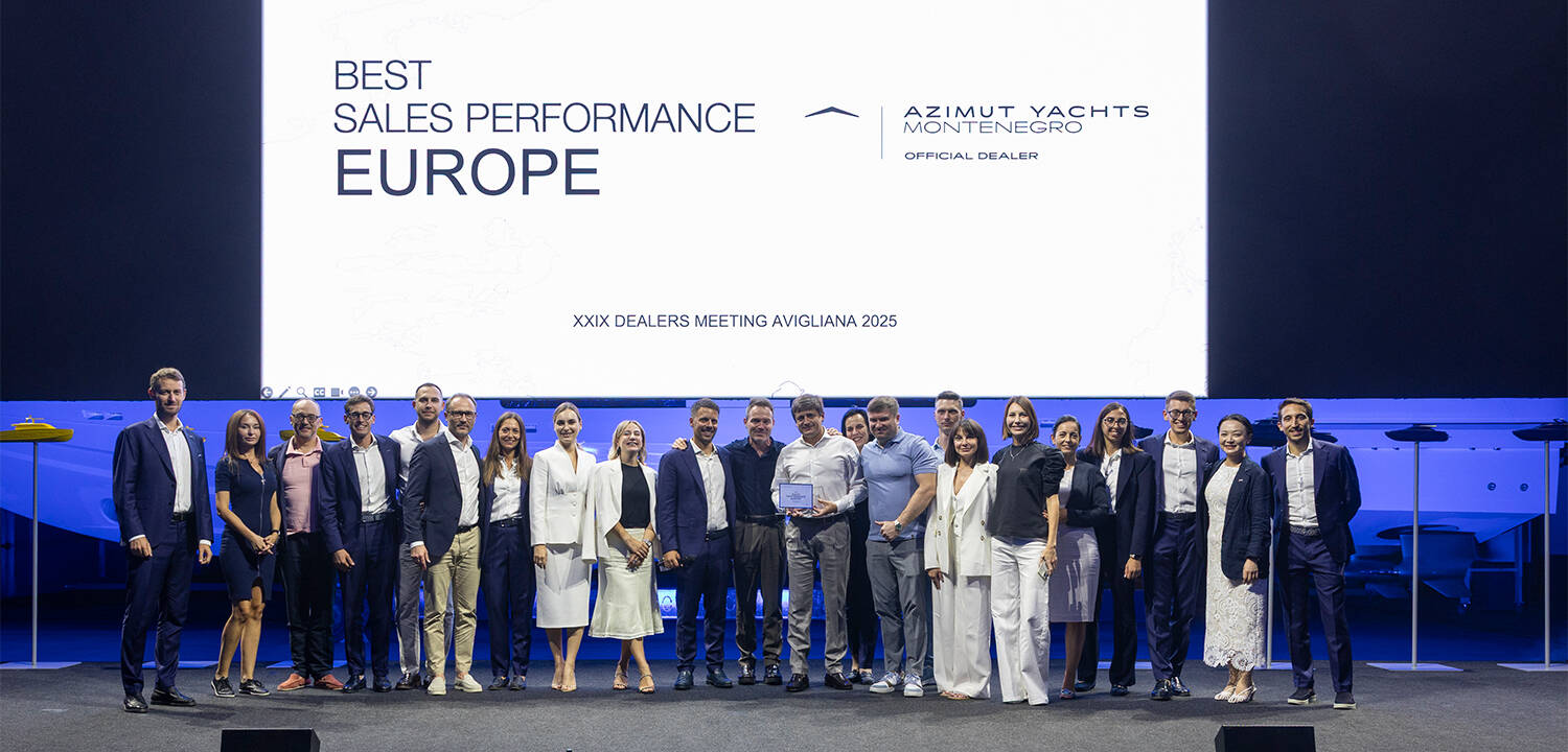 Aberton stands as Europe’s leading Azimut Yachts dealer, recognized for outstanding sales performance