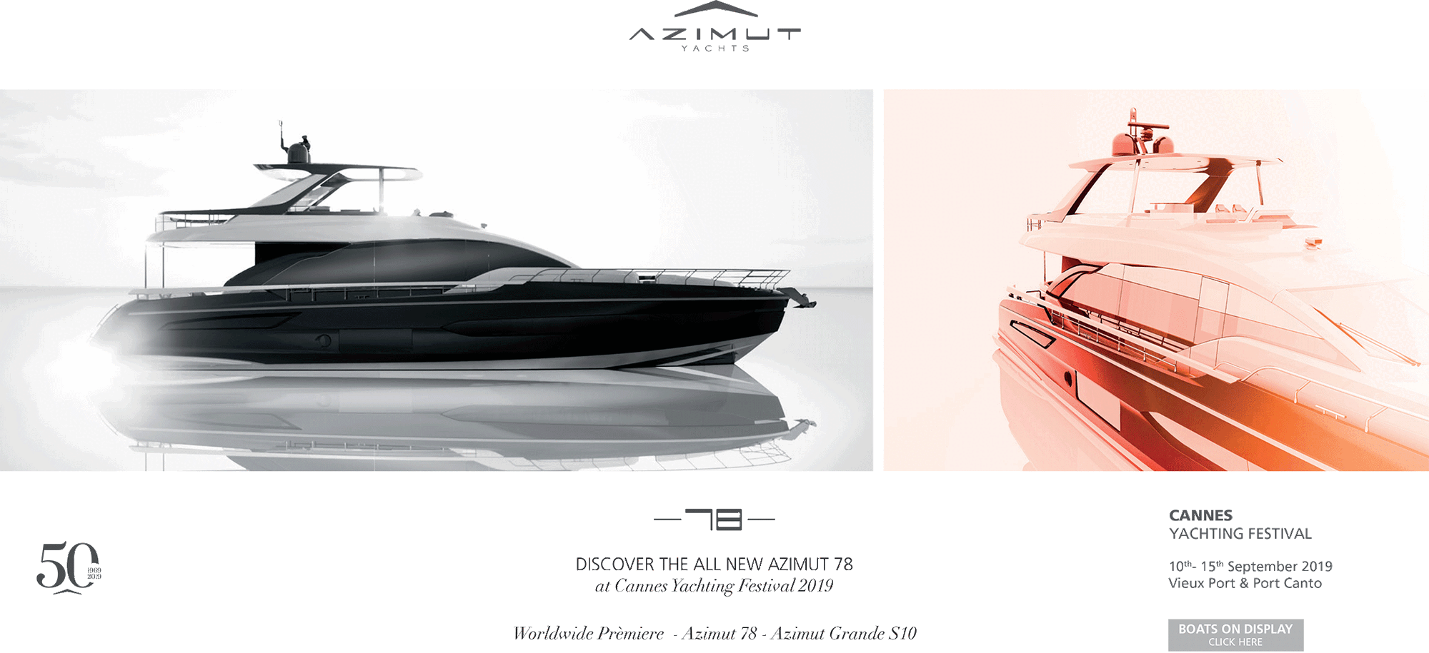 CANNES YACHTING FESTIVAL, 10 - 15 September 2019