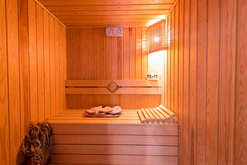 Sauna at master cabin