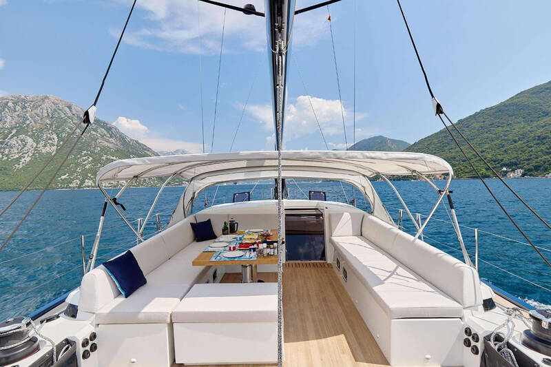 Dining on deck