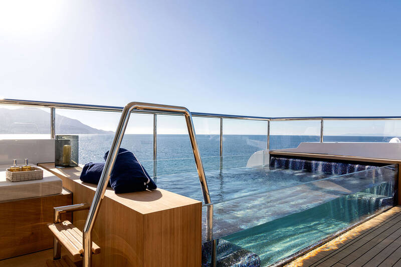 Pool on sundeck