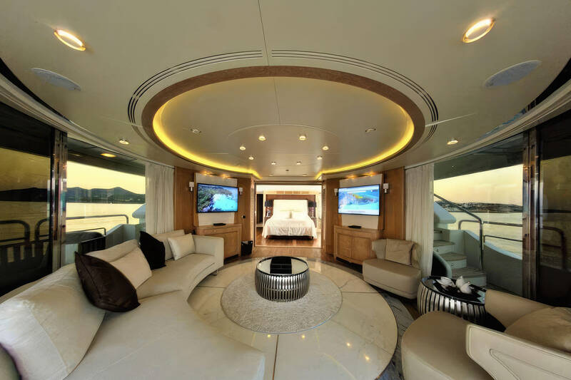 Salon on upper deck