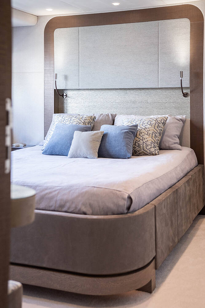 VIP cabin on starboard side