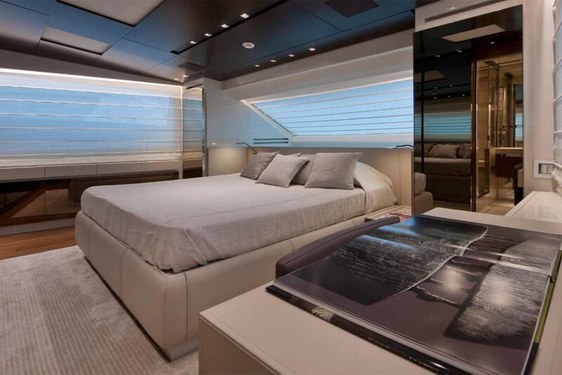 Owner's cabin on the main deck