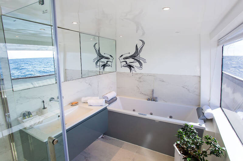Master cabin bathroom 