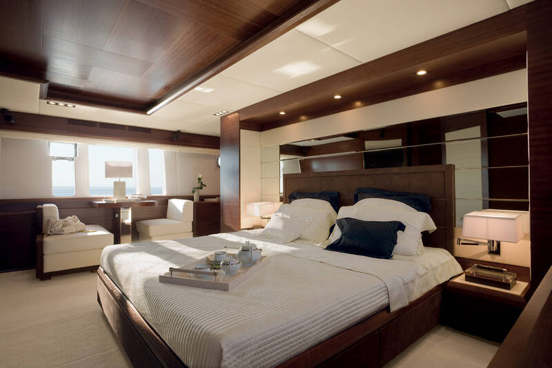 The owner's cabin
