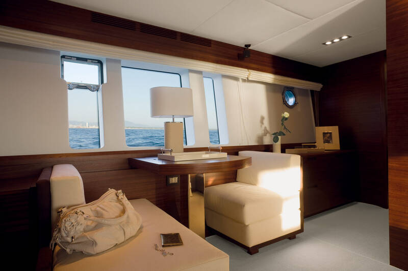 The owner's cabin