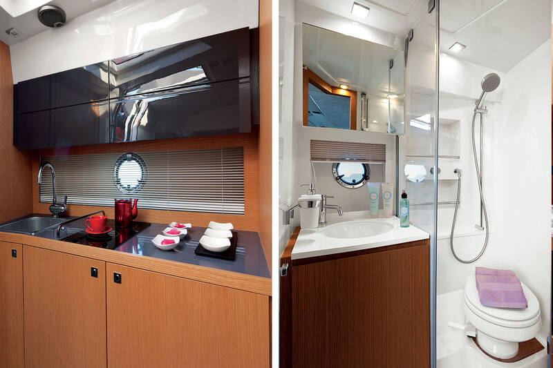 Galley and head