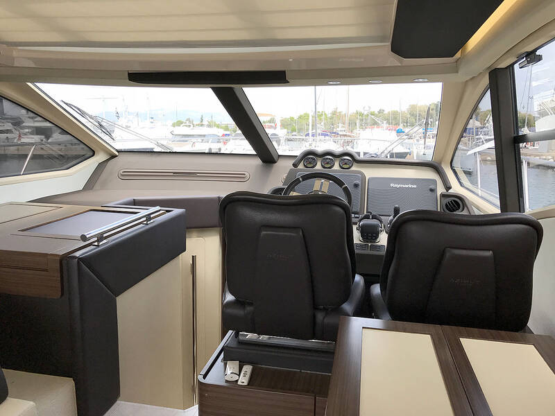 The salon on the main deck