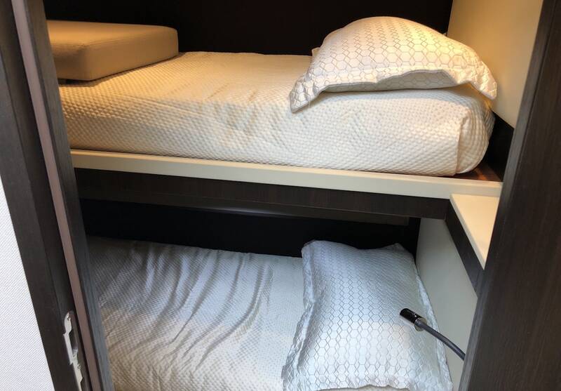 Guest cabin portside