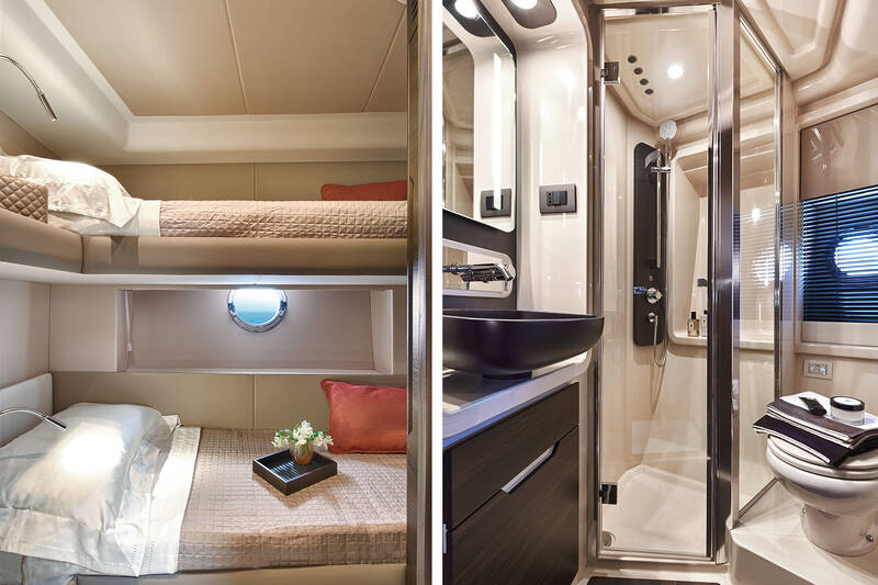 Guest cabin (left) and guest cabin (on the right)