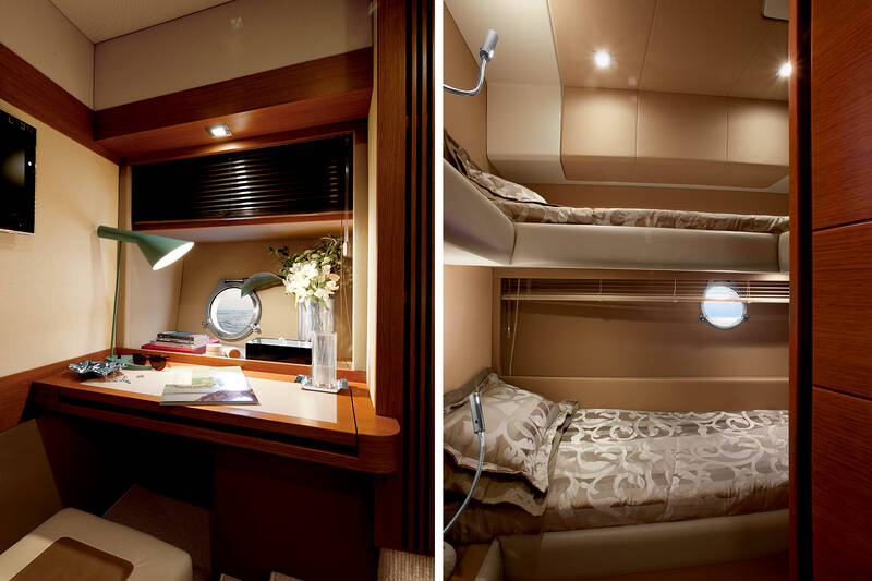 Vanity and Guest cabine