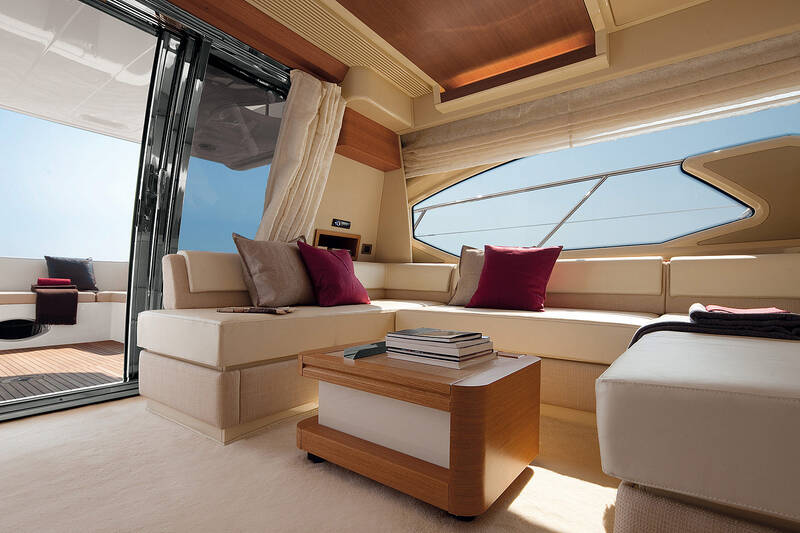 The interior (cream version)