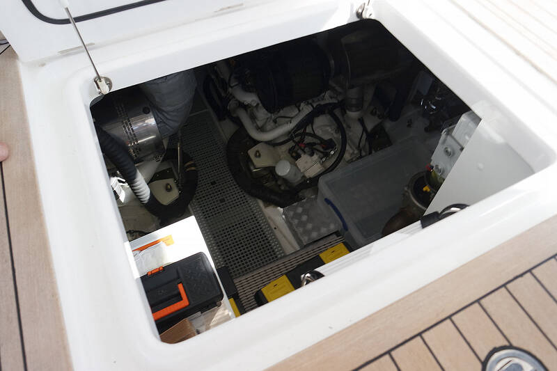 Engine room entrance