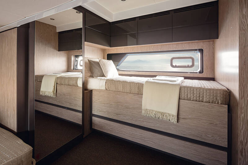 Guest Cabin with third bed