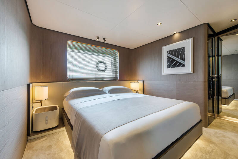 VIP cabin on the lower deck