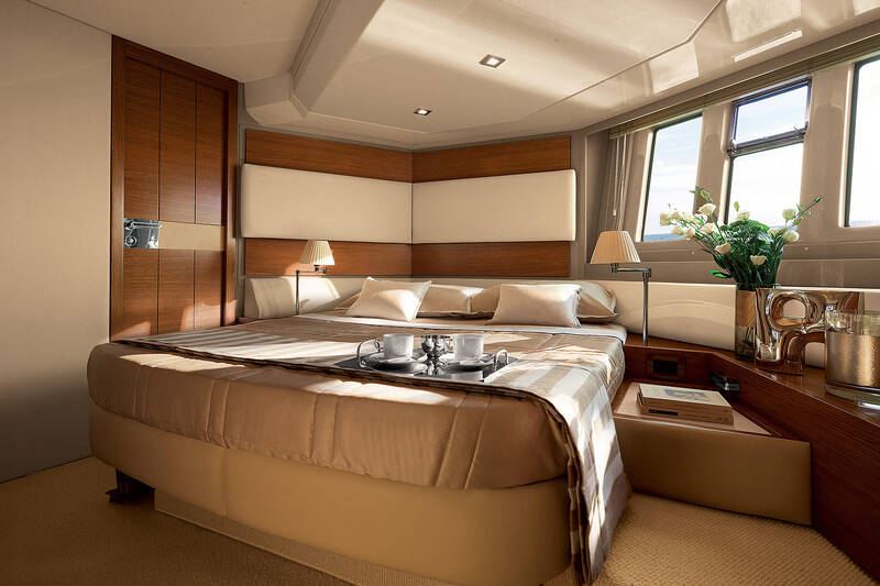 The owner's cabin