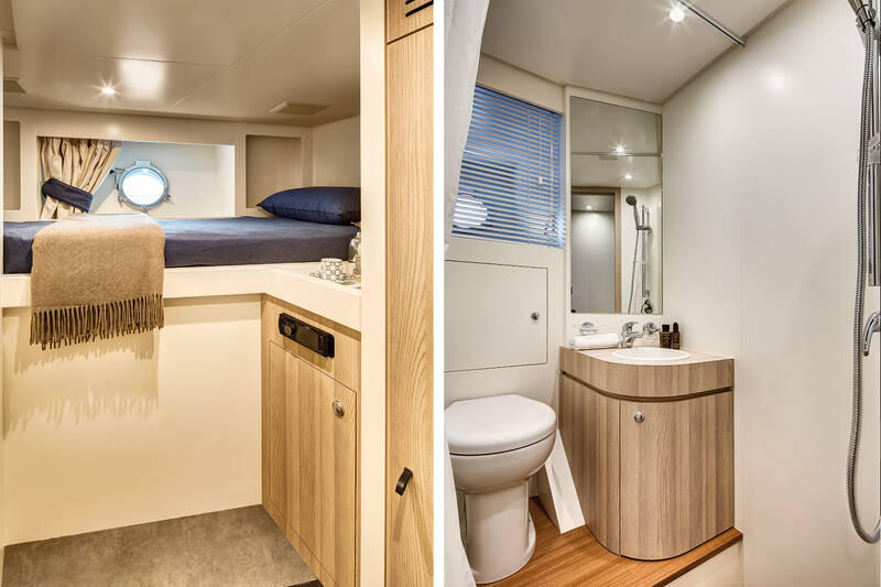 Сrew cabin and head