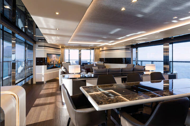 Salon on the main deck