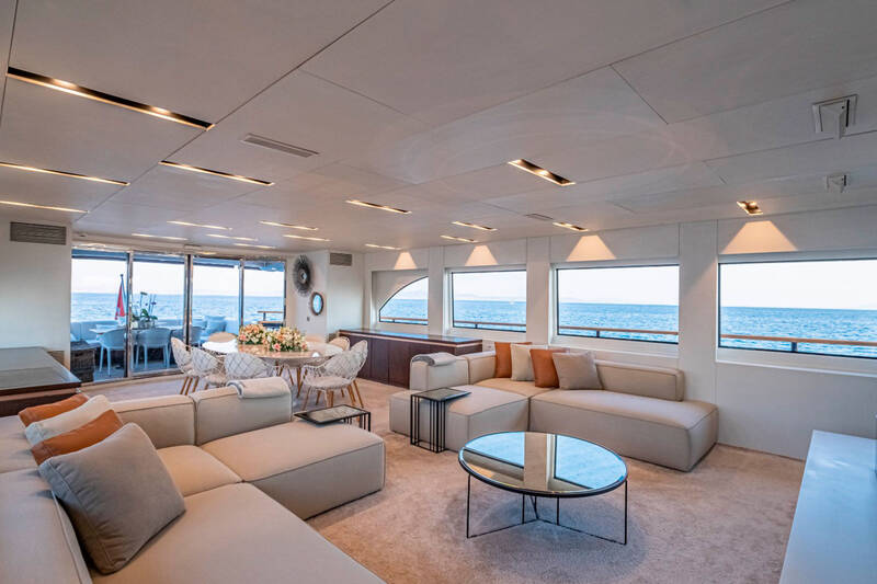 Salon on the main deck
