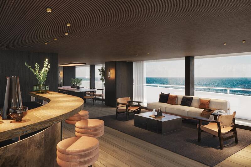 Upper deck salon