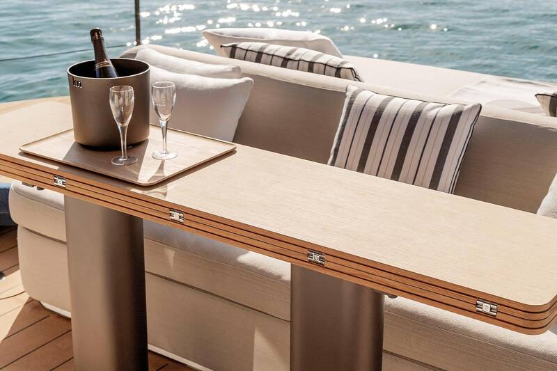 Cockpit dining area
