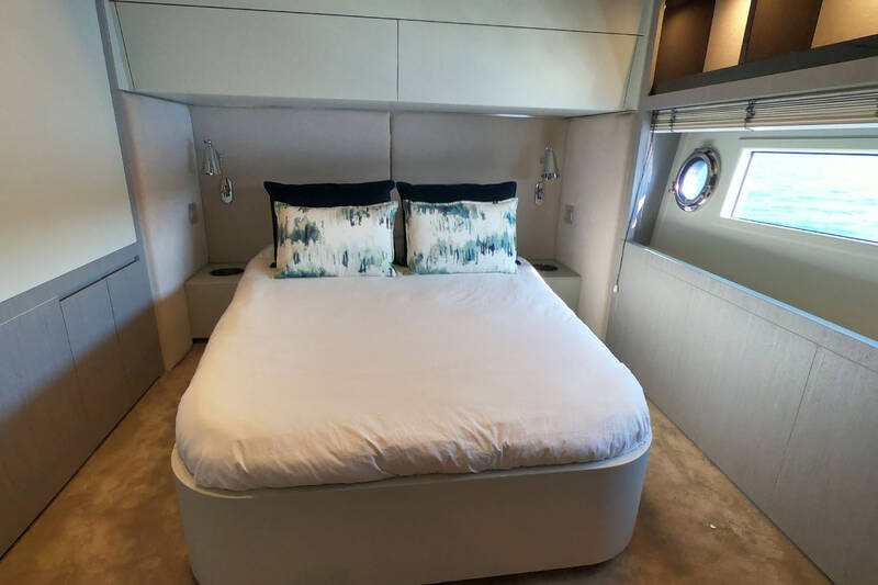 Guest cabin on portside
