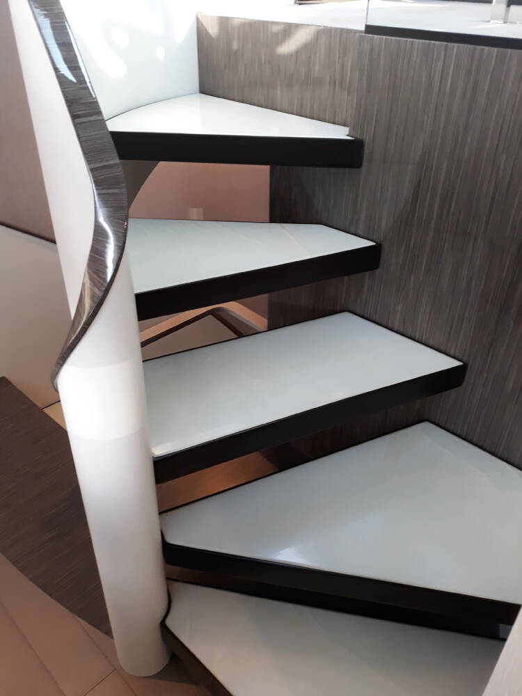 Steps to wheelhouse