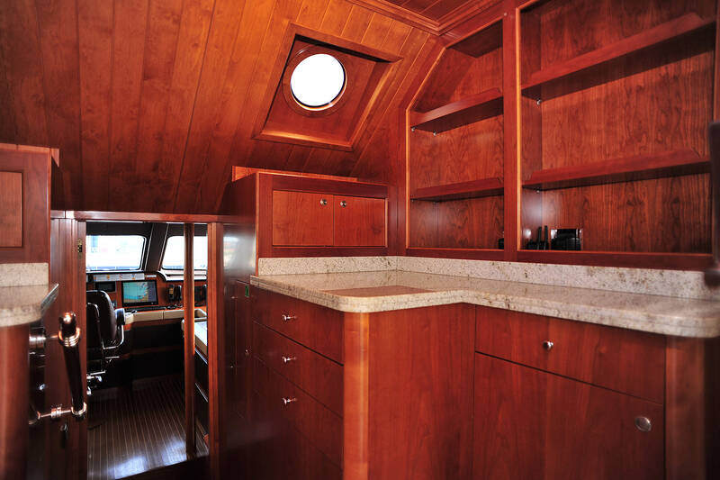 Galley on upper deck