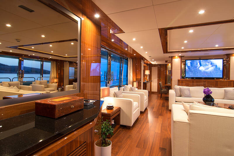 Salon on the main deck