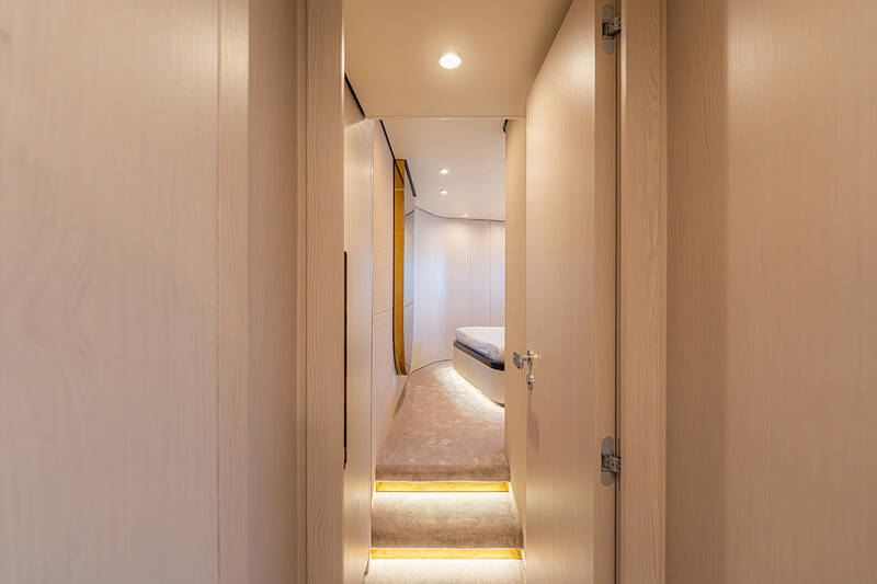 Lower deck corridor