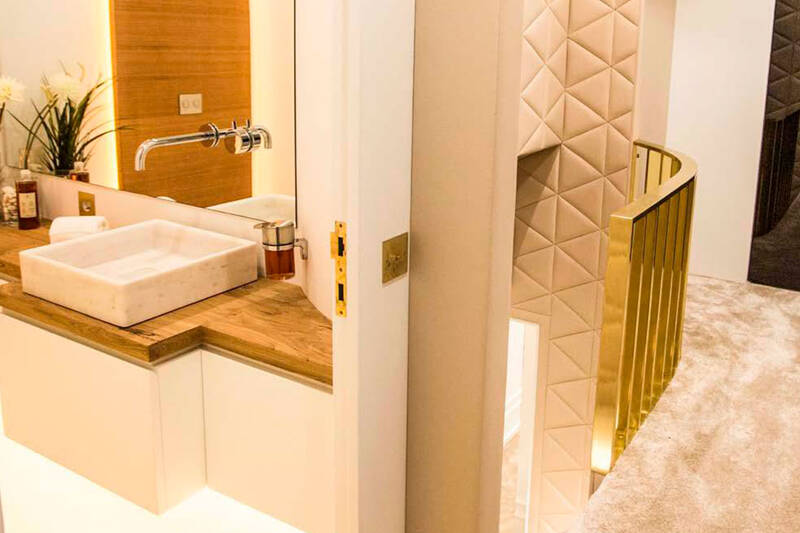 Bathroom of master cabin