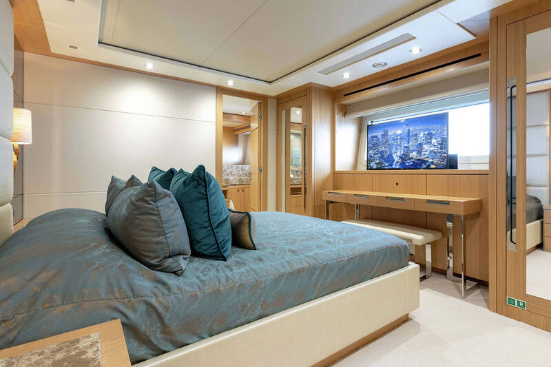 VIP cabin on lower deck