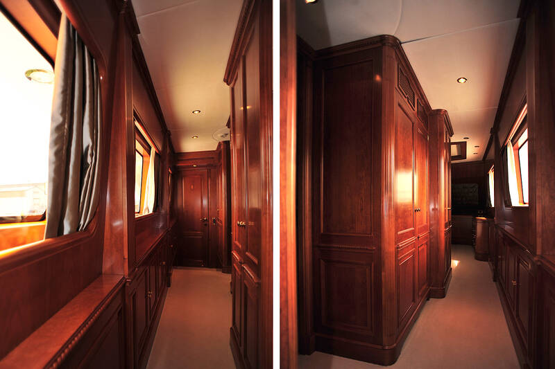 Access to owner's cabin