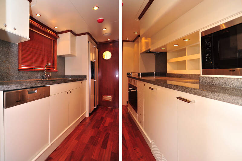 Galley on main deck