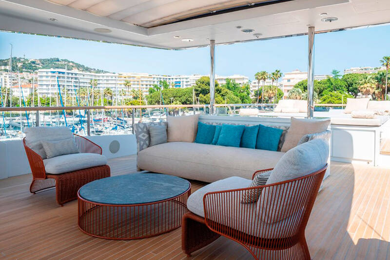 Sun Deck Lounge Area
