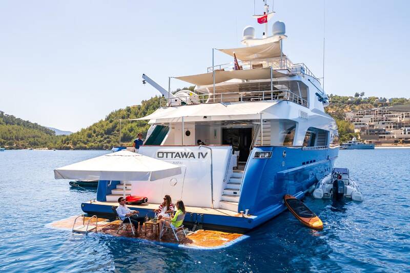 Купальная платформа 