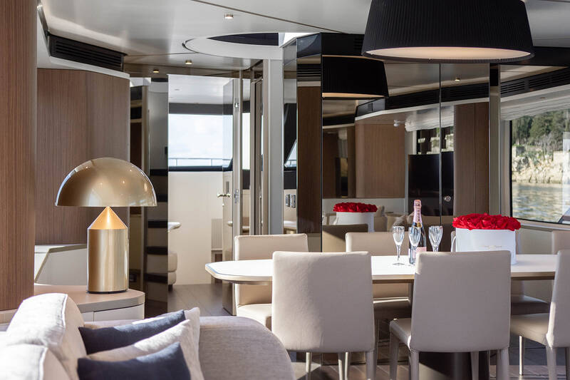 Dinette in salon