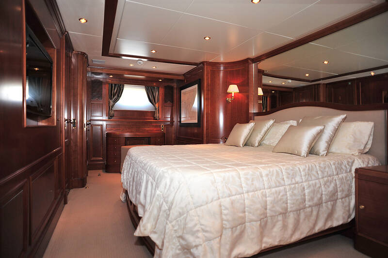 VIP cabin on lower deck