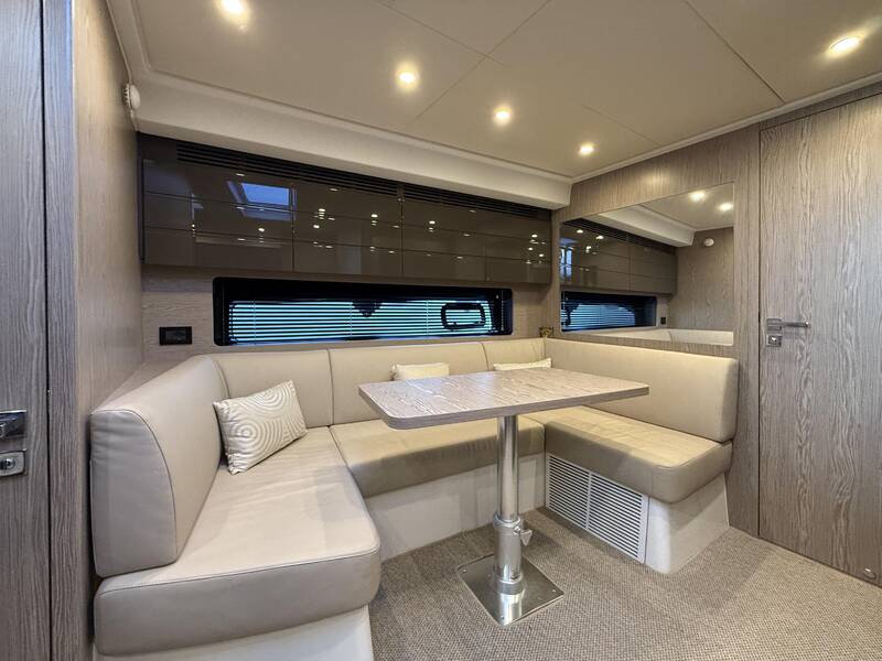 Dinette on main deck