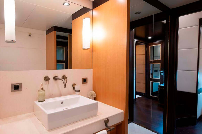 Bathroom of VIP cabin at the main deck