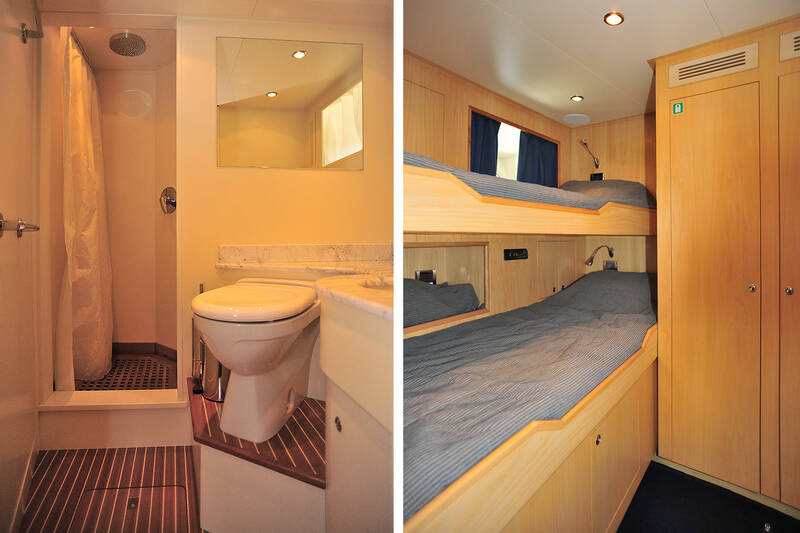 Crew cabin
