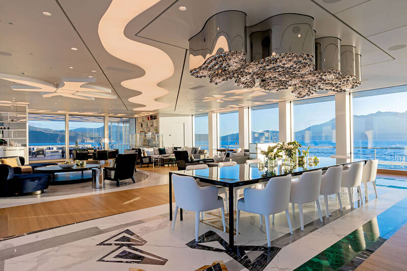 Salon on the main deck