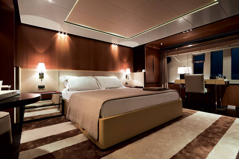 The owner's cabin