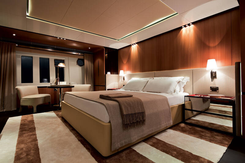 The owner's cabin