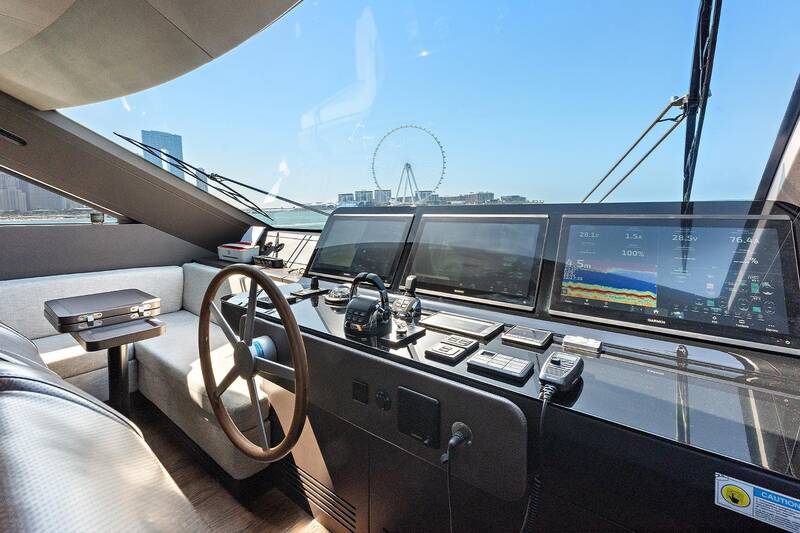 Main helm station