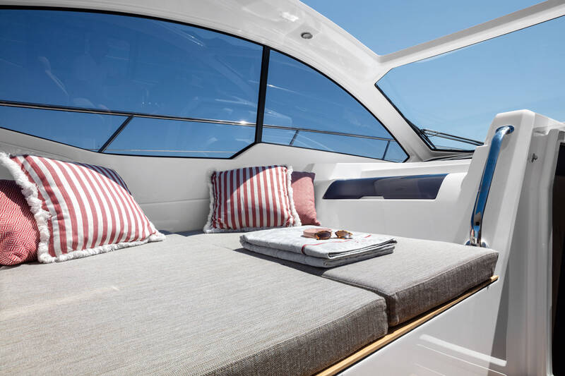 Seating area on main deck