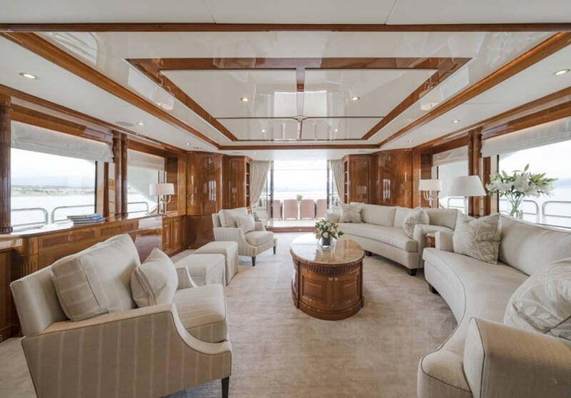 Salon on the main deck